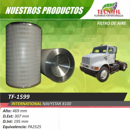 Tecnifil-Filtro-de-aire-TF-1599-camiones-Colombia