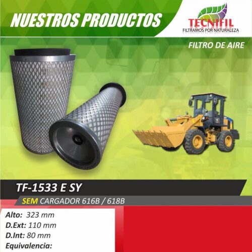 Tecnifil referencias aire pesado tractores TF-1533ESY