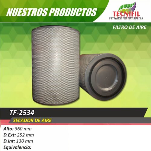 Tecnifil-tf-2534 Filtro secador de aire