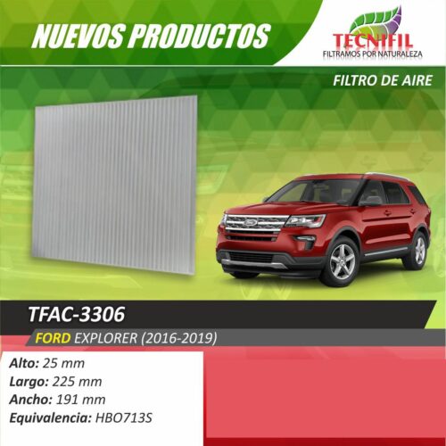 Tecnifil filtros para Ford TFAC-3306
