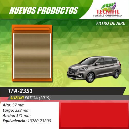 Tecnifil Filtración Aire Colombia TFA-3251