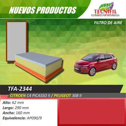 TEcnifil filtros de aire para carros tfa-2344
