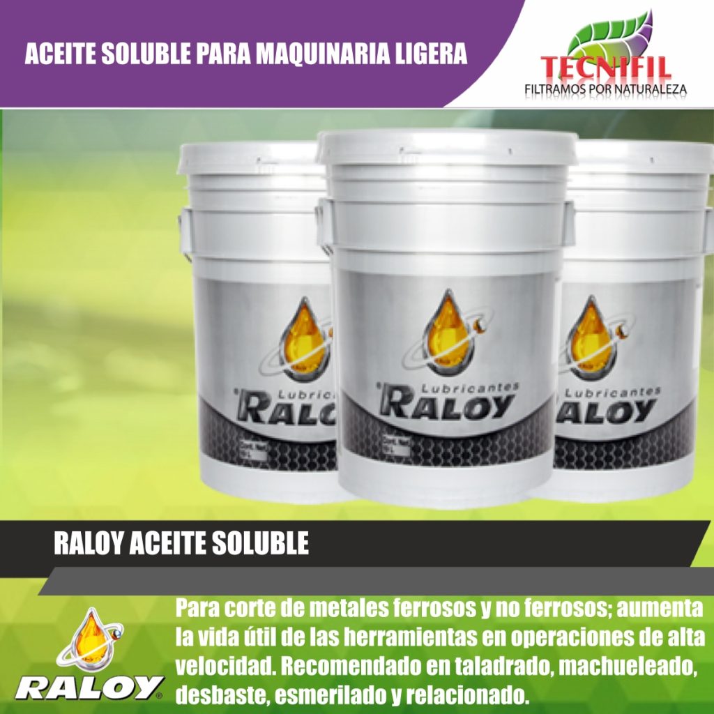 RAloy Aceite Soluble Tecnifil Colombia