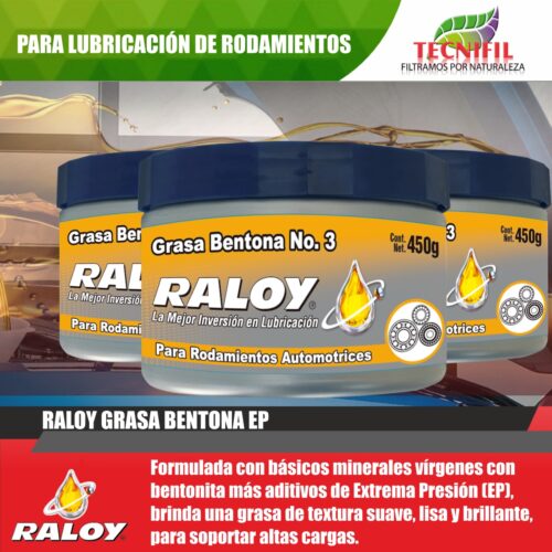 RAloy Grasa Bentona EP 3 Tecnifil Colombia