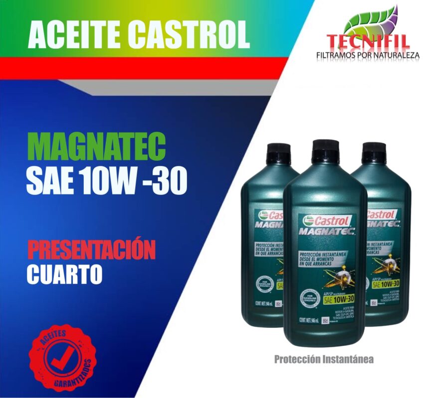 ACEITE CASTROL MAGNATEC 10W-30 CUARTO