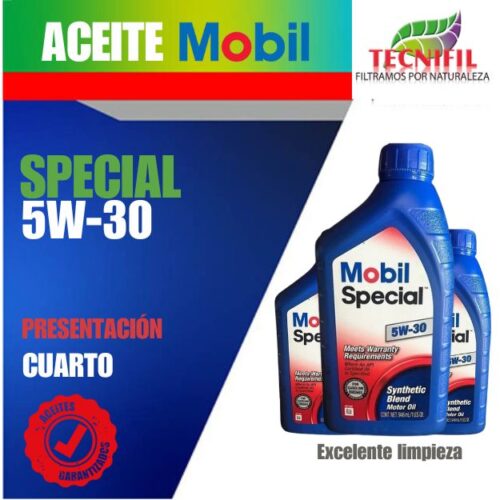 COMPRAR ACEITE MOBIL SPECIAL 5W 30 Tecnifil Colombia