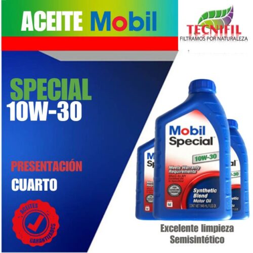 COMPRAR ACEITE MOBIL SPECIAL 10W 30 distribuidor Tecnifil Colombia