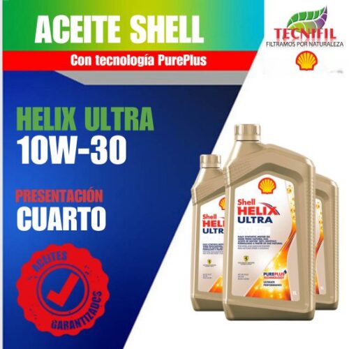 Comprar ACEITE SHELL 10W30 CUARTO Colombia distribuidor Tecnifil