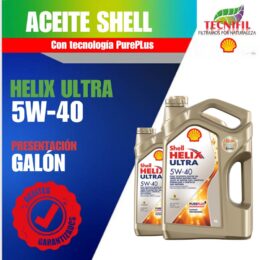 Aceite Motor 5w40 Full Sintetico Shell Original Helix Ultra Sellado 