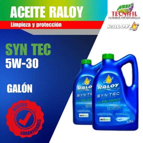 Aceite RALOY Syntec 5W30 Galón Tecnifil Colombia