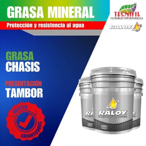GRASA CHASIS RALOY TAMBOR Tecnifil Colombia