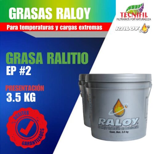 Comprar RALOY GRASA RALITIO 3.5 KG Tecnifil Colombia