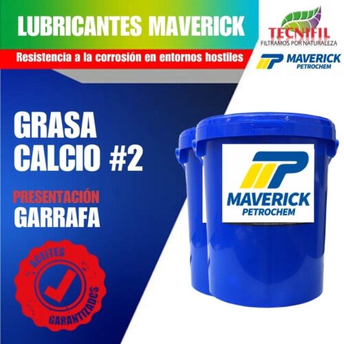 Comprar lubricantes MAVERICK GRASA CALCIO 2 GARRAFA Tecnifil Colombia