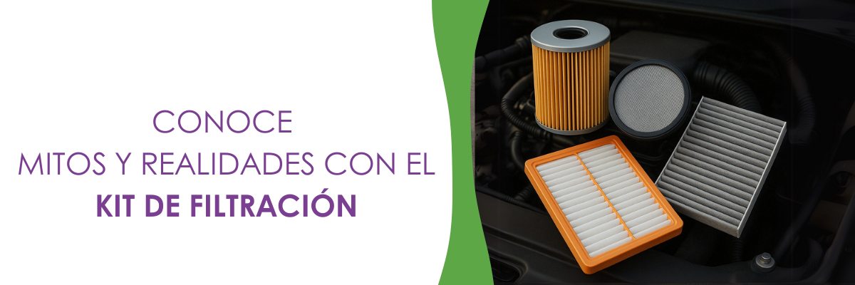 BANNER 6 MITOS : REALIDADES SOBRE EL MANTENIMIENTO DE FILTROS DE CARROS : VEHÍCULOS Y SUS LUBRICANTES
