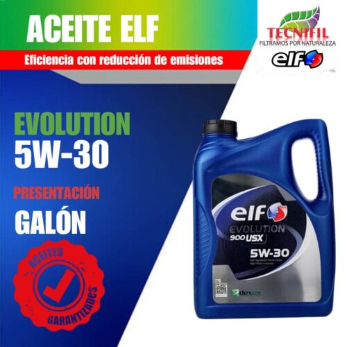 ACEITE ELF 5W 30 GALÓN TECNIFIL COLOMBIA DISTRIBUIDOR AUTORIZADO