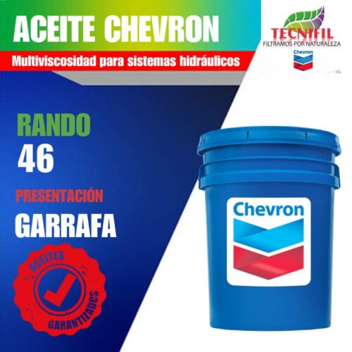 Comprar ACEITE CHEVRON RANDO 46 GARRAFA Tecnifil Colombia