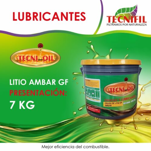 COMPRAR TECNIOIL GRASA LITIO AMBAR GF 7 KG TECNIFIL COLOMBIA