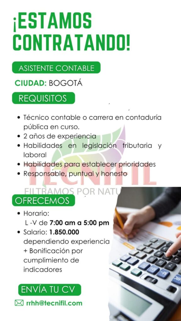 Vacantes Abril Tecnifil Colombia2