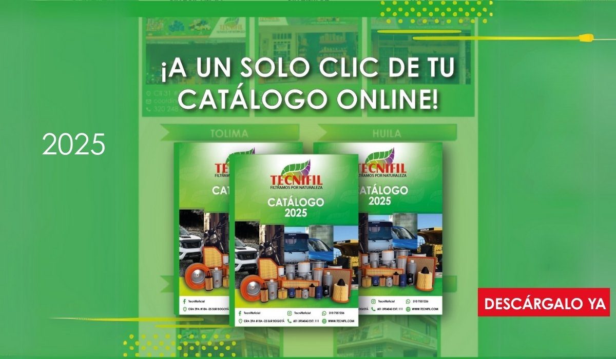 CATÁLOGO FILTROS 2025 TECNIFIL COLOMBIA DESCARGAS SIN COSTO GRATIS